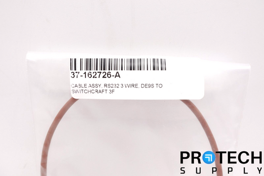 Cable ASSY 37-162726-A Wire DE9S to Switchcraft 3F NEW with WARRANTY