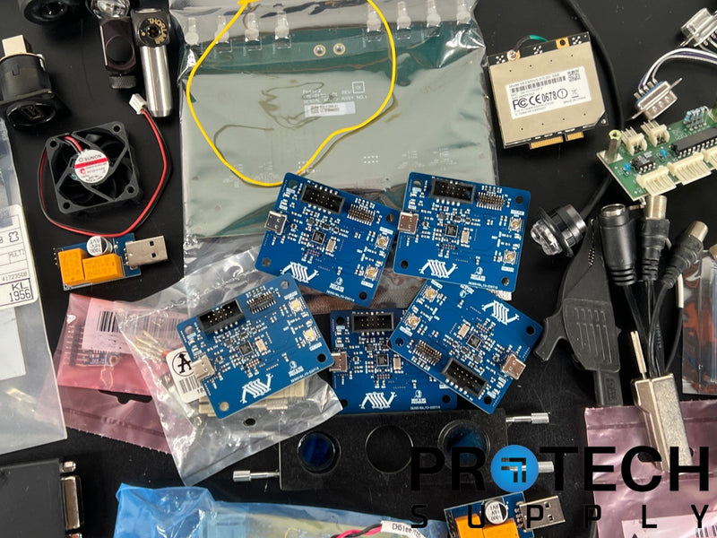 Load image into Gallery viewer, Lot of Misc Electronics Prototype Boards Adapters Wires
