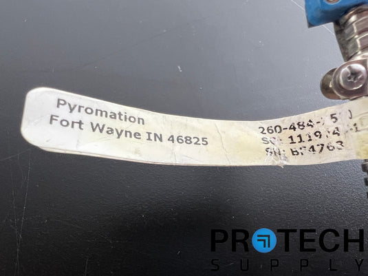 (Lot of 7) Pyromation 260-484-2580 Resistance Temperature Detectors