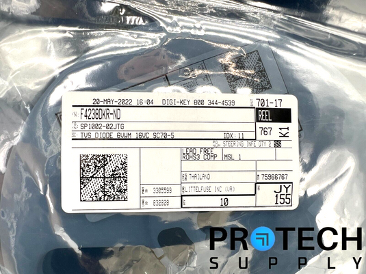10/Pk Littelfuse F4238DKR-ND Diode Surface Mount NEW SEALED with WARRANTY