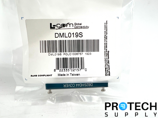 L-com Cover Screen for D-Sub Connectors DML019S NEW with WARRANTY