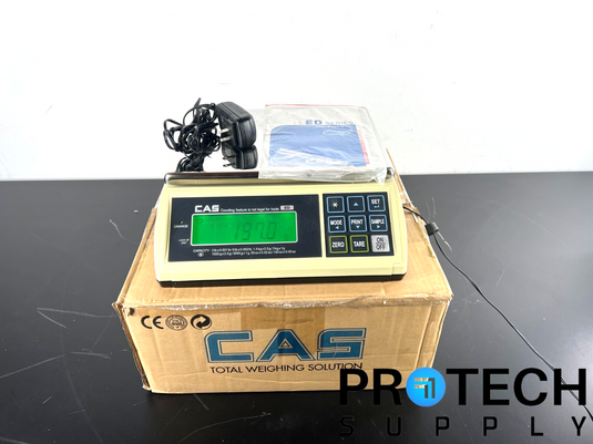 CAS ED-3 Digital Scale 6 LB + Power Adapter with WARRANTY
