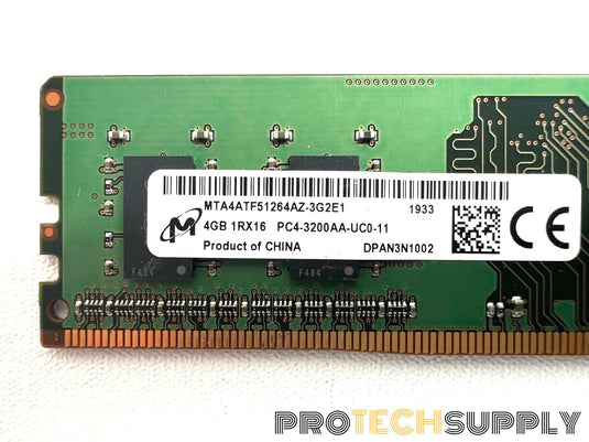 Micron Technology Ram DDr4 4Gb 1Rx16 3200Mhz MTA4ATF51264AZ-3G2E1 with WARRANTY