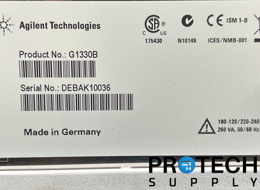 Agilent G1330B 1290 Series Thermostat Module with WARRANTY