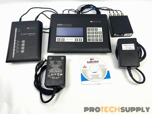 Scisense Transonic FY897B Control Unit w/ FW-VSL-A Interface w/ FA-404  WARRANTY