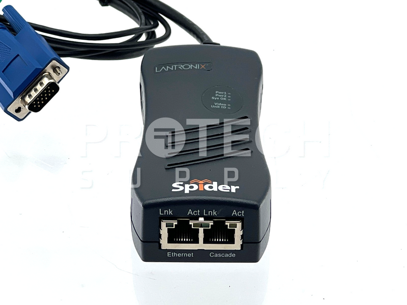 Load image into Gallery viewer, Lantronix SLS200 Spider KVM Over IP 080-375-000-R GUARANTEED (No Power Adapter)
