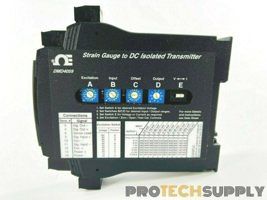 OMEGA Engineering DMD4059-DC Strain Gauge to DC Isolated Transmitter w/ WARRANTY