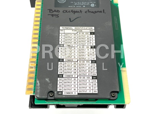 x3 Allen Bradley (2) 1771-OBN Output Module & (1) 1746-OB32 FOR PARTS / REPAIR