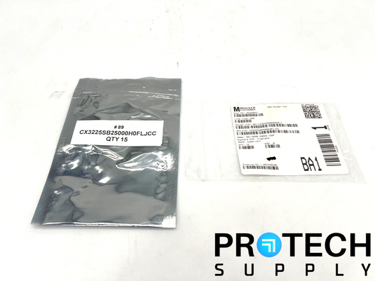 (15/Pk) Kyocera CX3225SB25000H0FLJCC Crystal 25MHz 12pF 50Ohms with WARRANTY