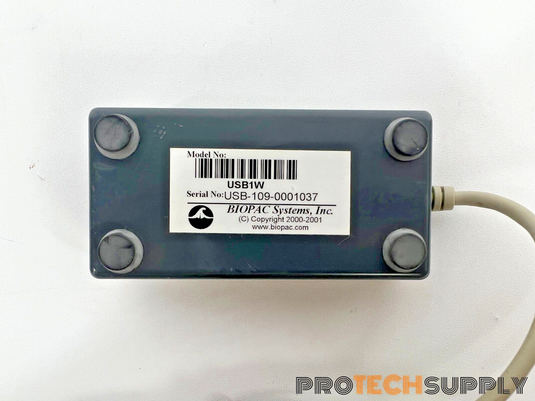 BIOPAC Systems USB1W Data Acquisition System with WARRANTY