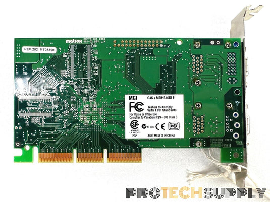 Matrox Millennium G450 16Mb Video Card GPU G45+MDHA16DLE with WARRANTY