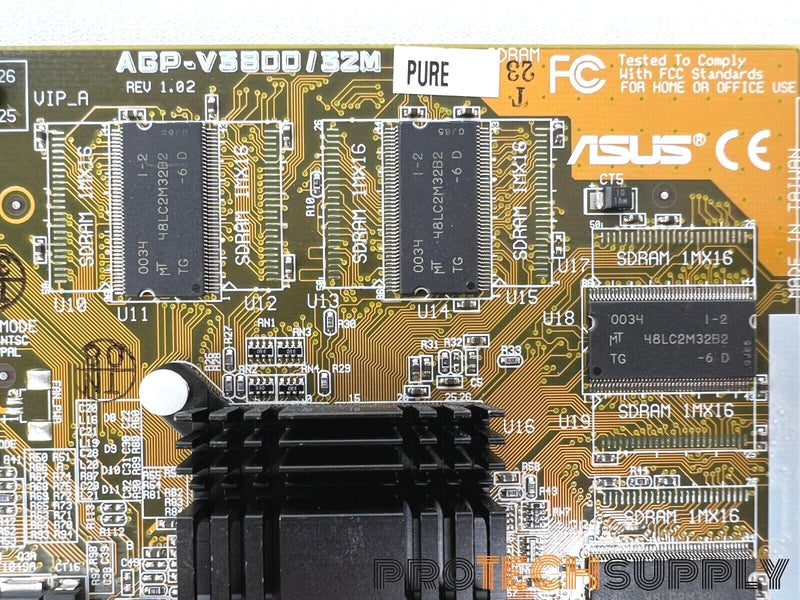 Load image into Gallery viewer, Asus AGP-V3800 Nvidia TNT2 32Mb DDR Graphics Card GPU with WARRANTY
