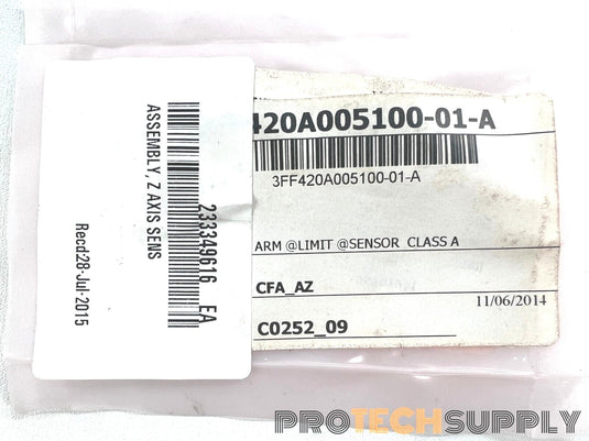 NEW Intel 3FF4204005100-01 Asyst-Shinko Assembly Z-Axis Sensor with WARRANTY