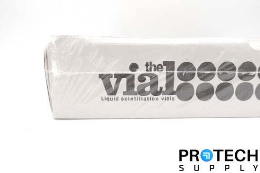 (100/Pk) Scintillation Glass 20mL Liquid Vials NO LIDS NEW w/ WARRANTY