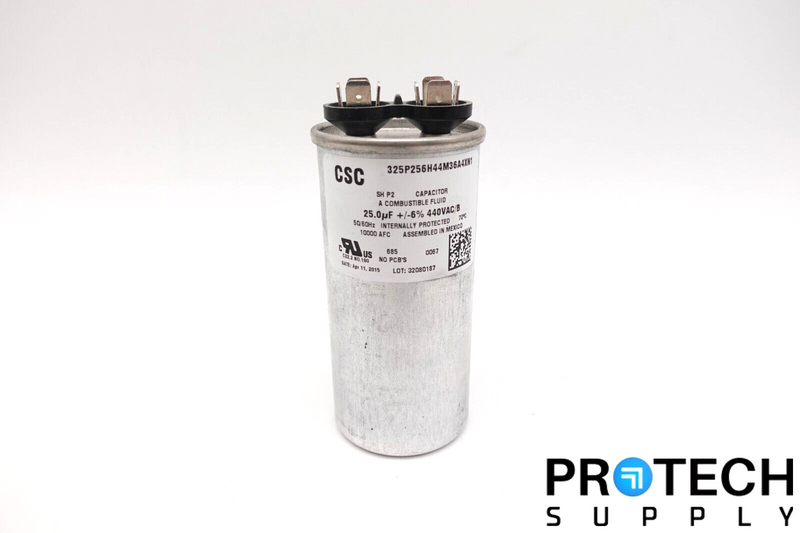 Load image into Gallery viewer, CSC Capacitor 325P256H44M36A4XN1 440VAC/B with WARRANTY

