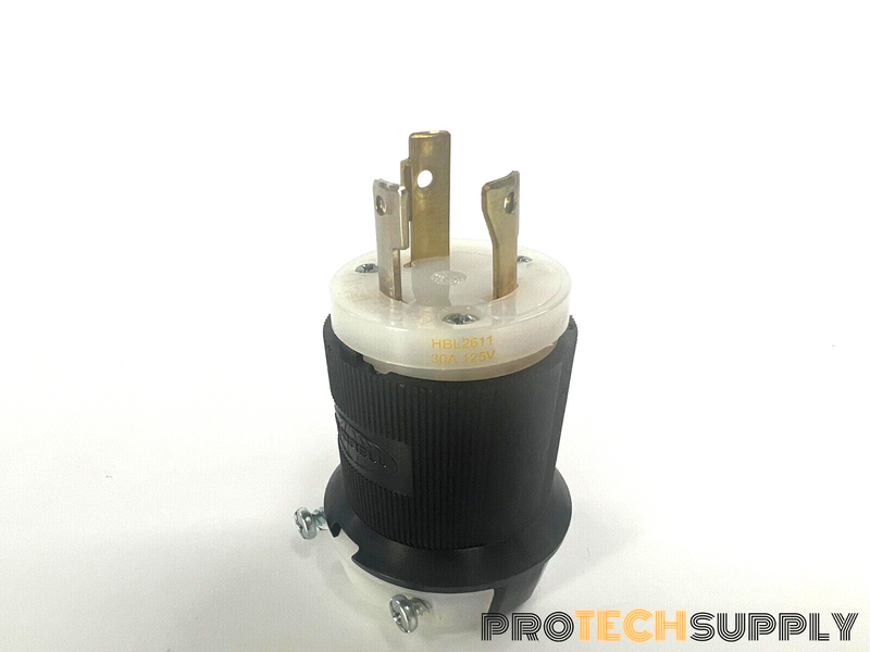 Load image into Gallery viewer, Hubbell HBL2611 Twist Locking Male Plug 30A 125V with WARRANTY
