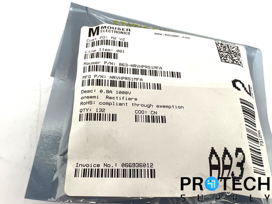 132/Pk Onsemi Fast Recovery Rectifiers 0.8A 863-NRVHPRS1MFA NEW with WARRANTY