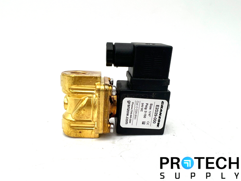 Load image into Gallery viewer, Granzow Brass Body Solenoid Valve E2D29-000 NEW with WARRANTY
