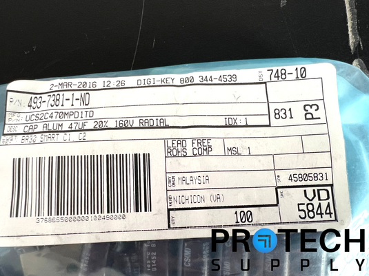 (Lot of Misc.) Ceramic Capacitors / Aluminum Capacitors / Resistors etc.