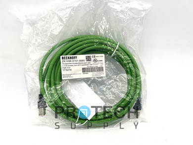 Beckhoff ZK1096-9191-0060 Ethernet Patch Cable NEW with WARRANTY