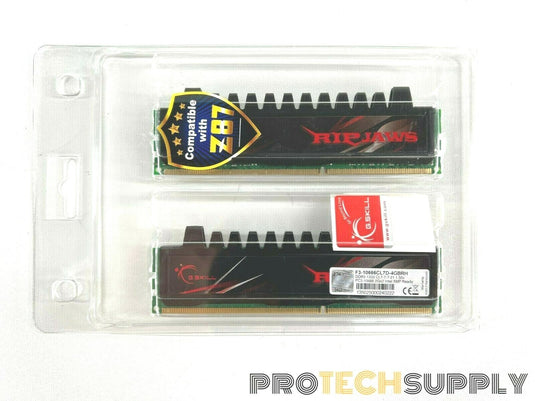 NEW (Pack of 2) G.Skill Ripjaws F3-10666CL7D-4GBRH Ram 4Gb (2Gbx2) DDR3-1333 