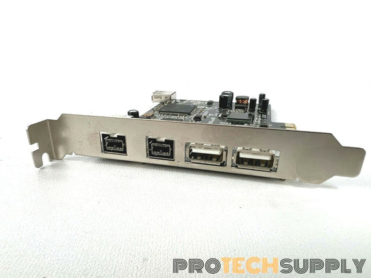 Syba SD-PEX50011 PCIe Expansion Card 2 Ethernet & 2 Usb Ports with WARRANTY 