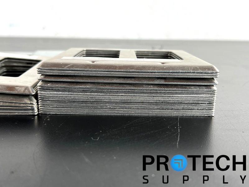 Load image into Gallery viewer, Approx 50 Various Stainless Steel Wallplates
