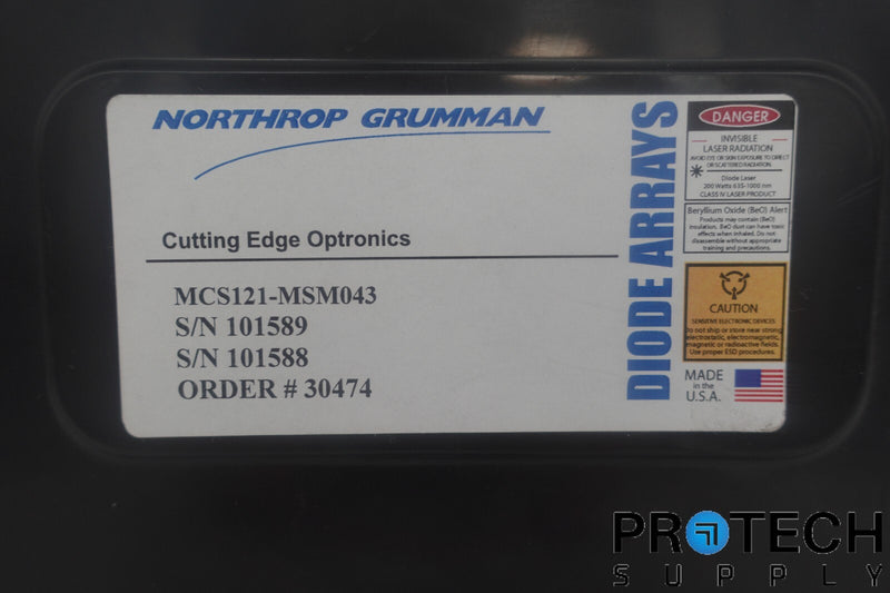 Load image into Gallery viewer, Northrop Grumman Diode Arrays Optronics MCS121-MSM043 w/ WARRANTY
