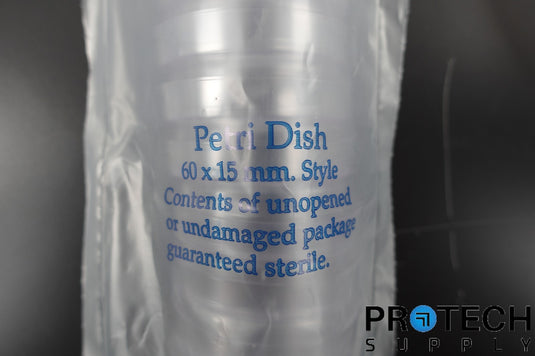 (LOT of 280) Petri Dish 60 x 15 mm NEW with WARRANTY