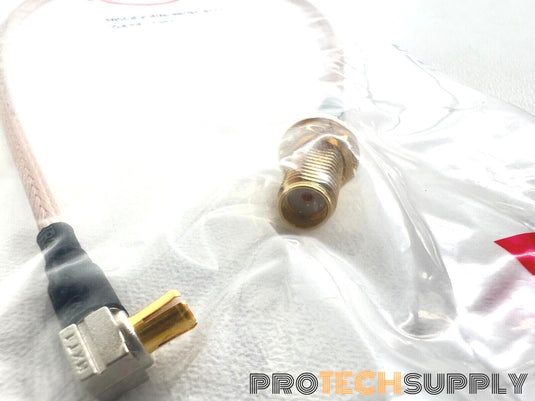 NEW 1Pc Molex 89761-6771 SMA Bulkhead to MCX Right-Angle 12" Cable w/ WARRANTY