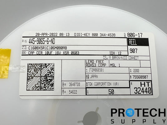 (Approx 70)  TDK Corporation Ceramic Capacitor 445-9065-6-ND with WARRANTY