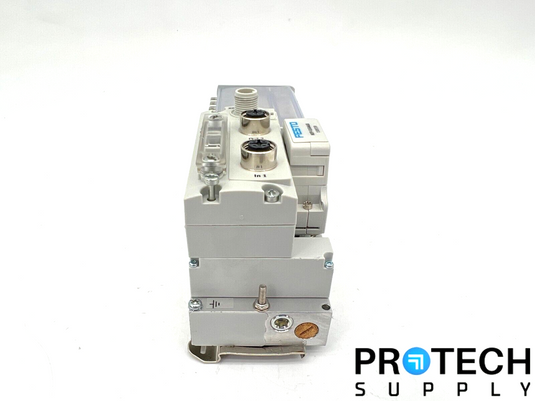 Festo CTEU-EC Bus Node + Pneumatic Valve + Pneumatic Actuator Assy with WARRANTY