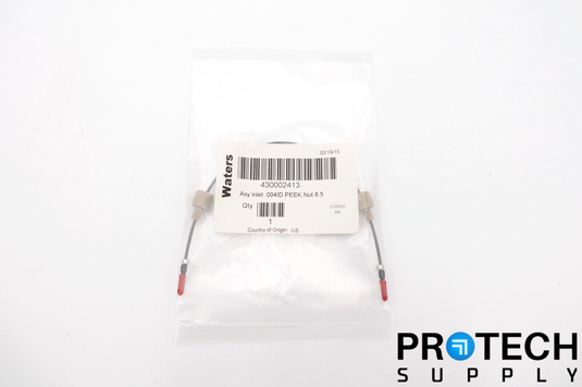 Waters 430002413 Inlet ASSY .004ID Peek Nut 8.5 NEW with WARRANTY