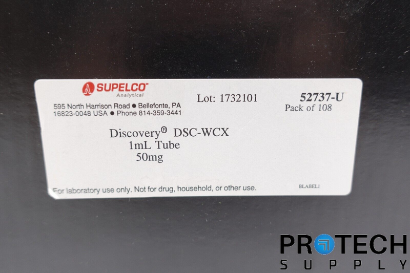 Load image into Gallery viewer, (7Pk/Box) Supelco DSC-WCX 1mL Tube 50mg with WARRANTY
