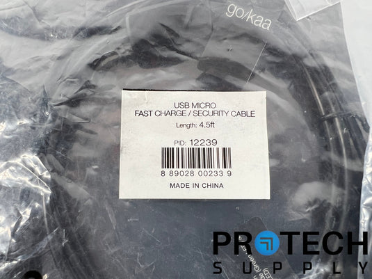 (Lot of 4) GO/KAA 12239 USB Male to USB Micro Male Cable NEW with WARRANTY