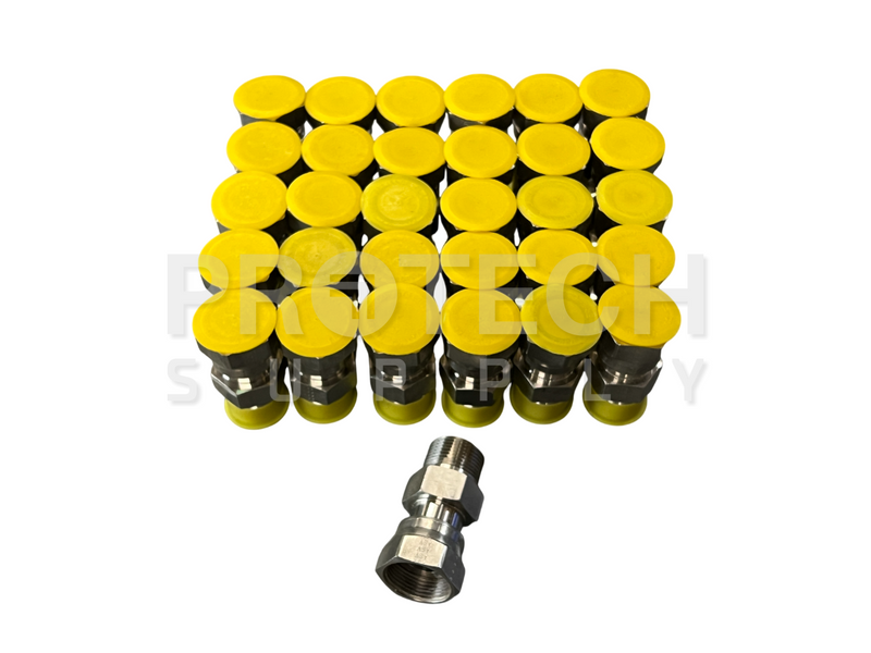 Load image into Gallery viewer, (Lot of 31) Stainless Steel Male NPT Female NPT Union Adapter w/ WARRANTY
