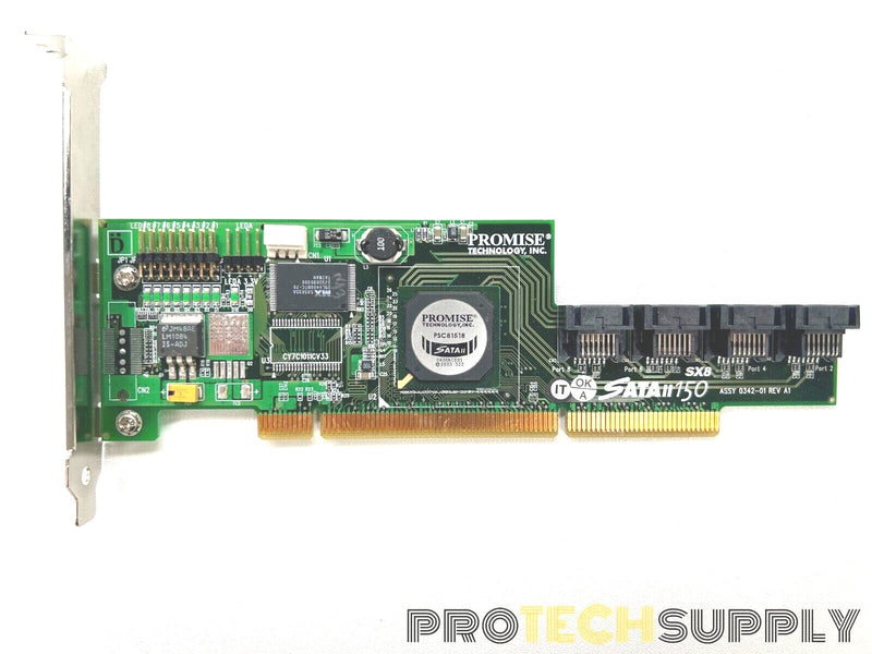 Load image into Gallery viewer, Promise Technology SATAII150 SX8 4-PORT Sata II Controller Card with WARRNTY

