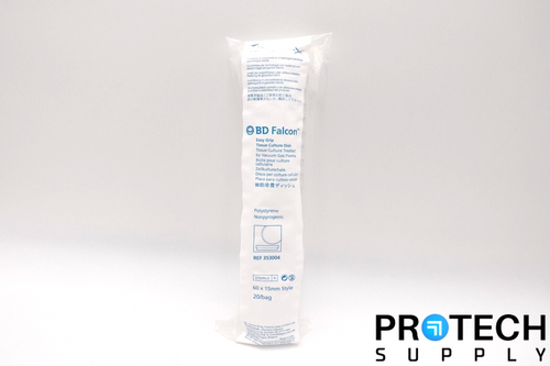 ( Bag of 20 )Falcon 353004 Easy Grip Tissue Culture Dish NEW