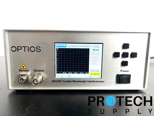 Optics OP1550-02 Tunable Wavelength Interferometer with WARRANTY