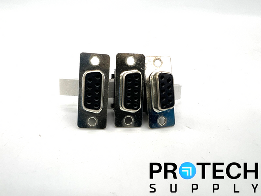 7/Pk Assmann A-DSF09LPIII/Z D-Sub Plug 9 Position with WARRANTY