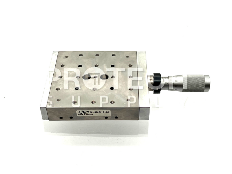 Load image into Gallery viewer, Newport M-UMR12.40 Linear Translation Stage + BM25.40 Micrometer with WARRANTY
