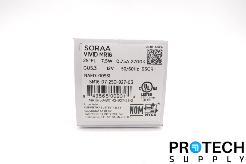 Load image into Gallery viewer, Soraa Vivid MR16 / LED Bulb GU5.3 2700K 25° / SM16-07-25D-927-03 NEW w/ WARRANTY
