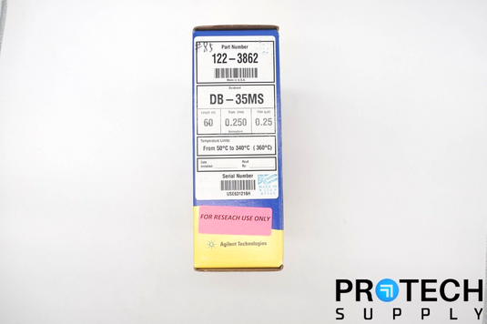 Agilent 122-3862 DB-35MS J&W Scientific GC Column  NEW with WARRANTY