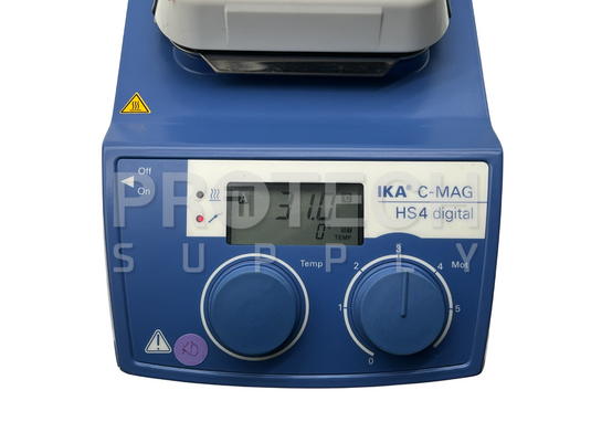 IKA C-MAG HS4 DS1 Digital Magnetic Hotplate Stirrer with WARRANTY