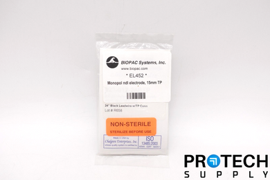 Biopac 15mm Needle Electrodes - Animal / Tissue NEW with WARRANTY