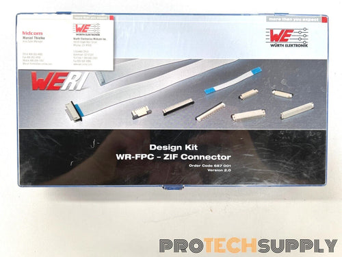 Würth Elektronik Design Kit WR-FPC-ZIF Connectors 