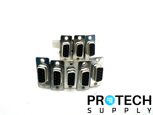 7/Pk Assmann A-DSF09LPIII/Z D-Sub Plug 9 Position with WARRANTY