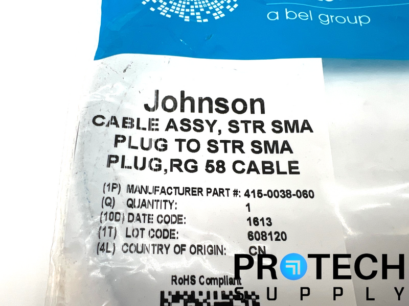 Load image into Gallery viewer, Cinch 415-0038-060 Cable Assembly Coaxial SMA to SMA NEW with WARRANTY
