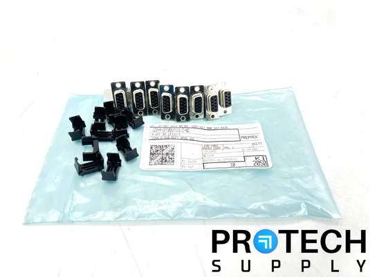 7/Pk Assmann A-DSF09LPIII/Z D-Sub Plug 9 Position with WARRANTY
