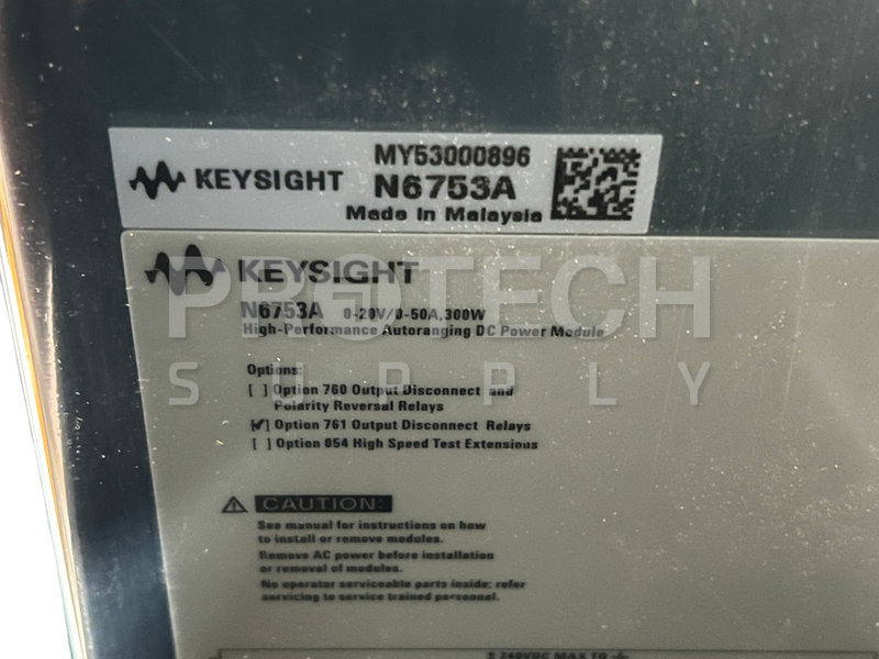 Load image into Gallery viewer, Keysight N6753A Autoranging DC Power Module NEW SEALED GUARANTEED
